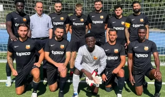 Almanya'da ilginç maç