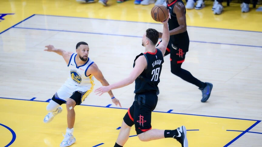 NBA'de Rockets, Alperen Şengün'ün maç kazandıran basketiyle Warriors'ı yendi