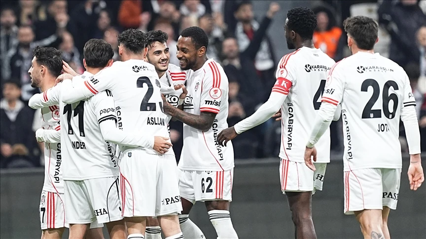Beşiktaş kupada grup lideri olarak çeyrek finale yükseldi