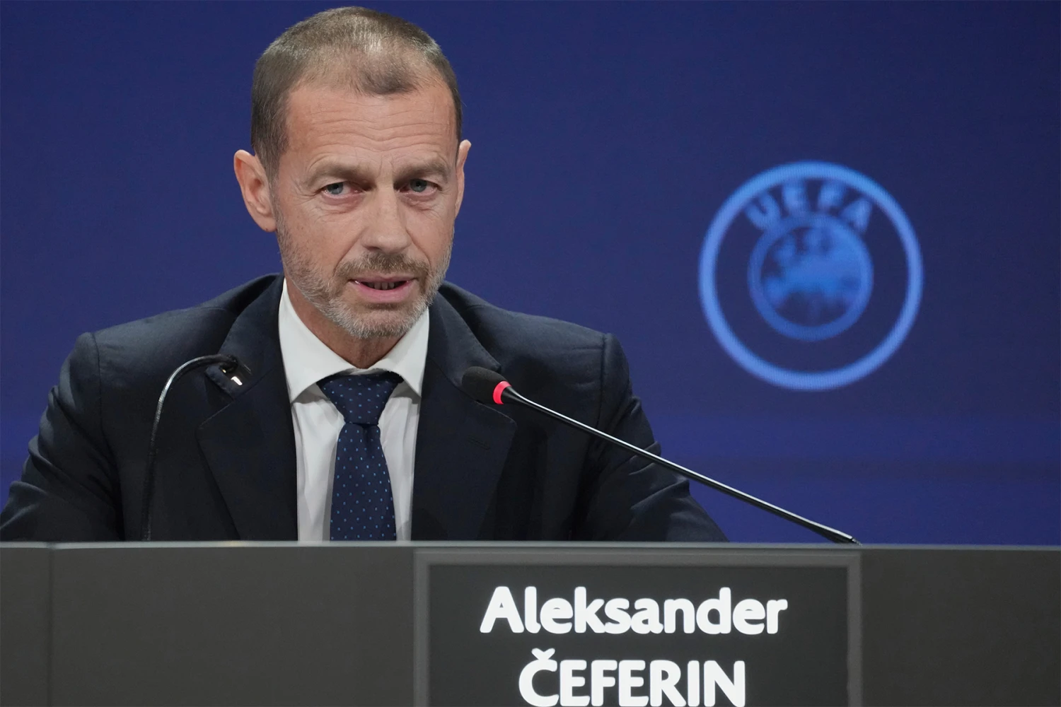 UEFA Başkanı Ceferin, futbolda kapsayıcılığa vurgu yaparak 12 kulüplü turnuvaya karşı çıktı