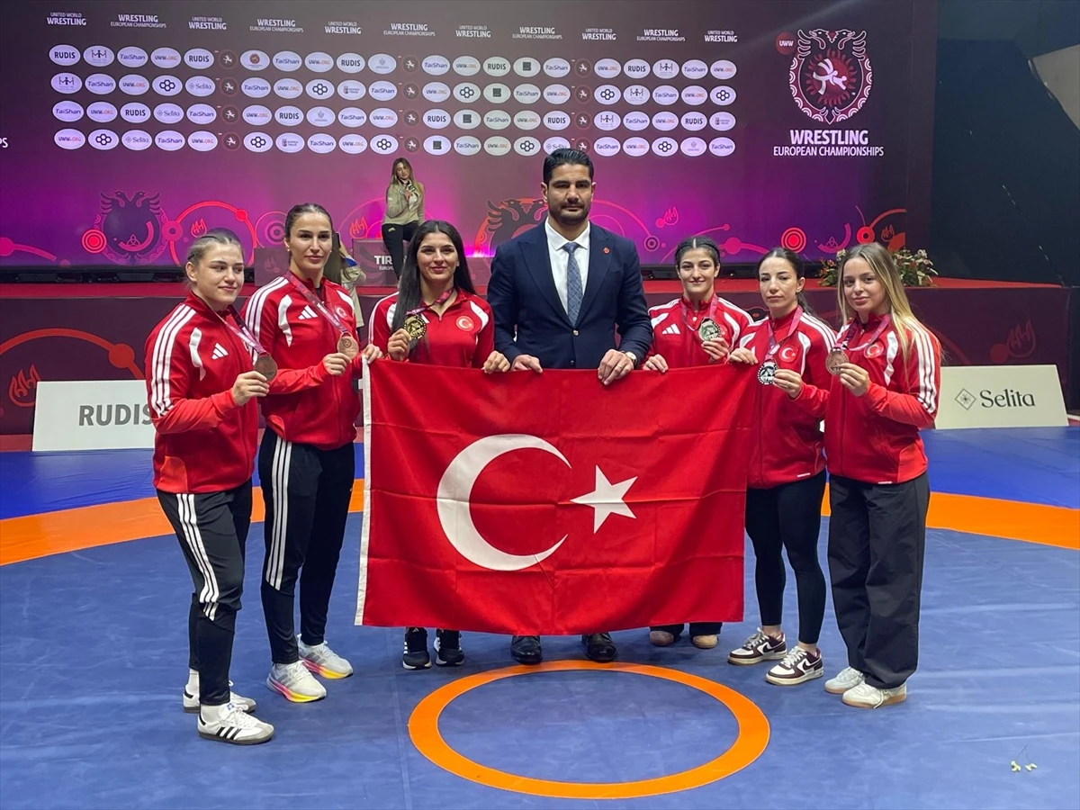 Kadın Güreş Milli Takımı, Avrupa ikincisi oldu