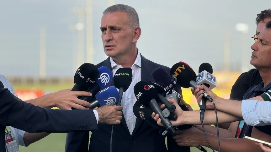 TFF Başkanı Hacıosmanoğlu: Sağlam adımlarla bu çocuklar gerekli cevabı sahada verecek, buna inancımız tam