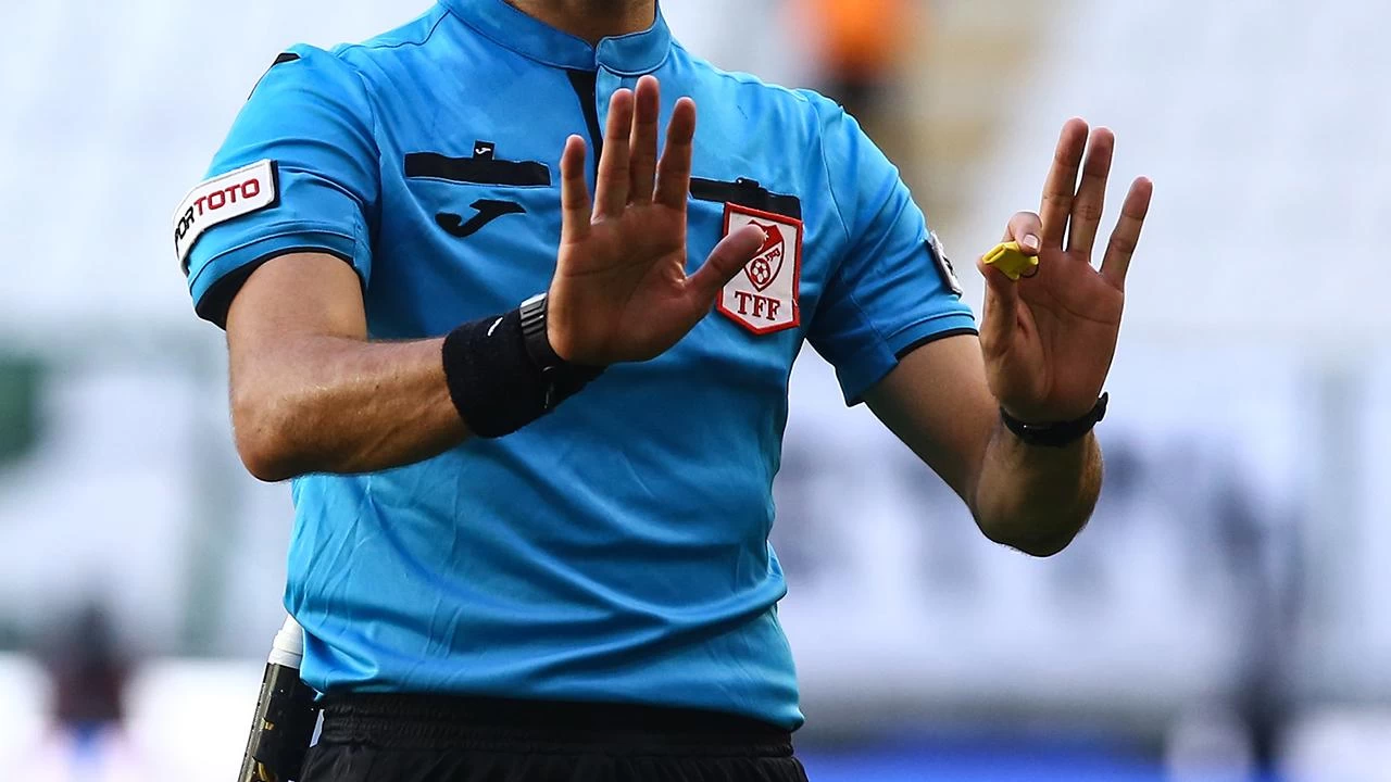 Süper Lig'de 7. haftanın hakemleri belli oldu