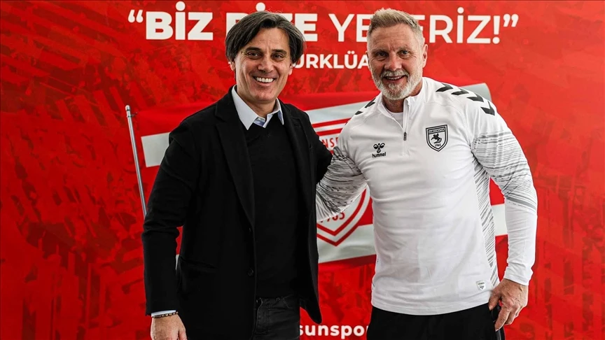 A Milli Takım Teknik Direktörü Montella'dan Samsunspor'a ziyaret