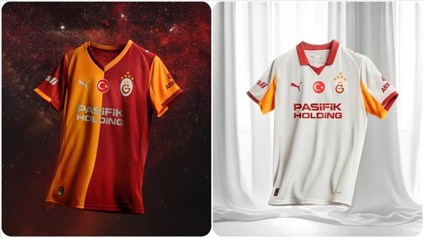 Galatasaray Futbol Takımı'nın yeni sezon formaları tanıtıldı