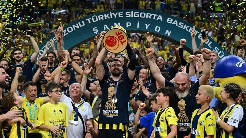 Basketbol Süper Ligi'nde şampiyon Fenerbahçe Beko
